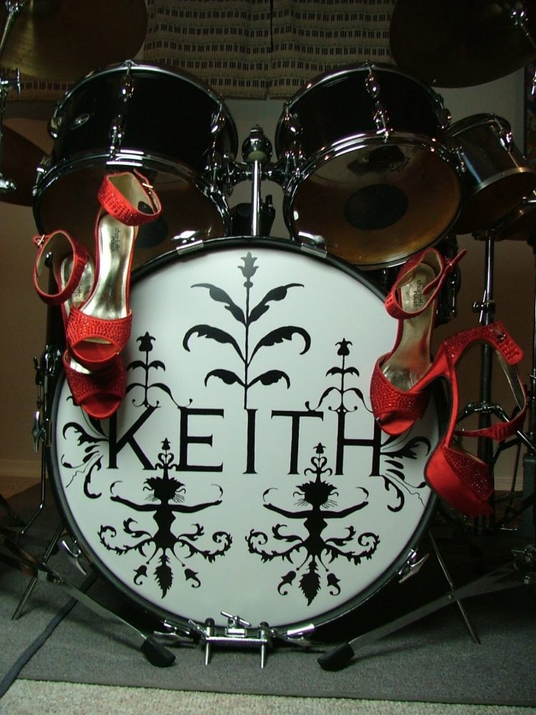 Drum set of the Keith Band
